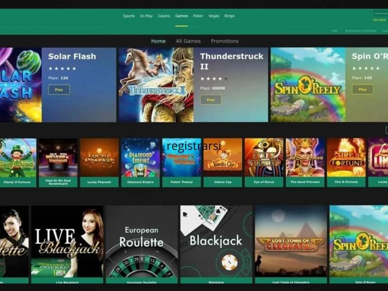 Registrazione al Bet365 Casino